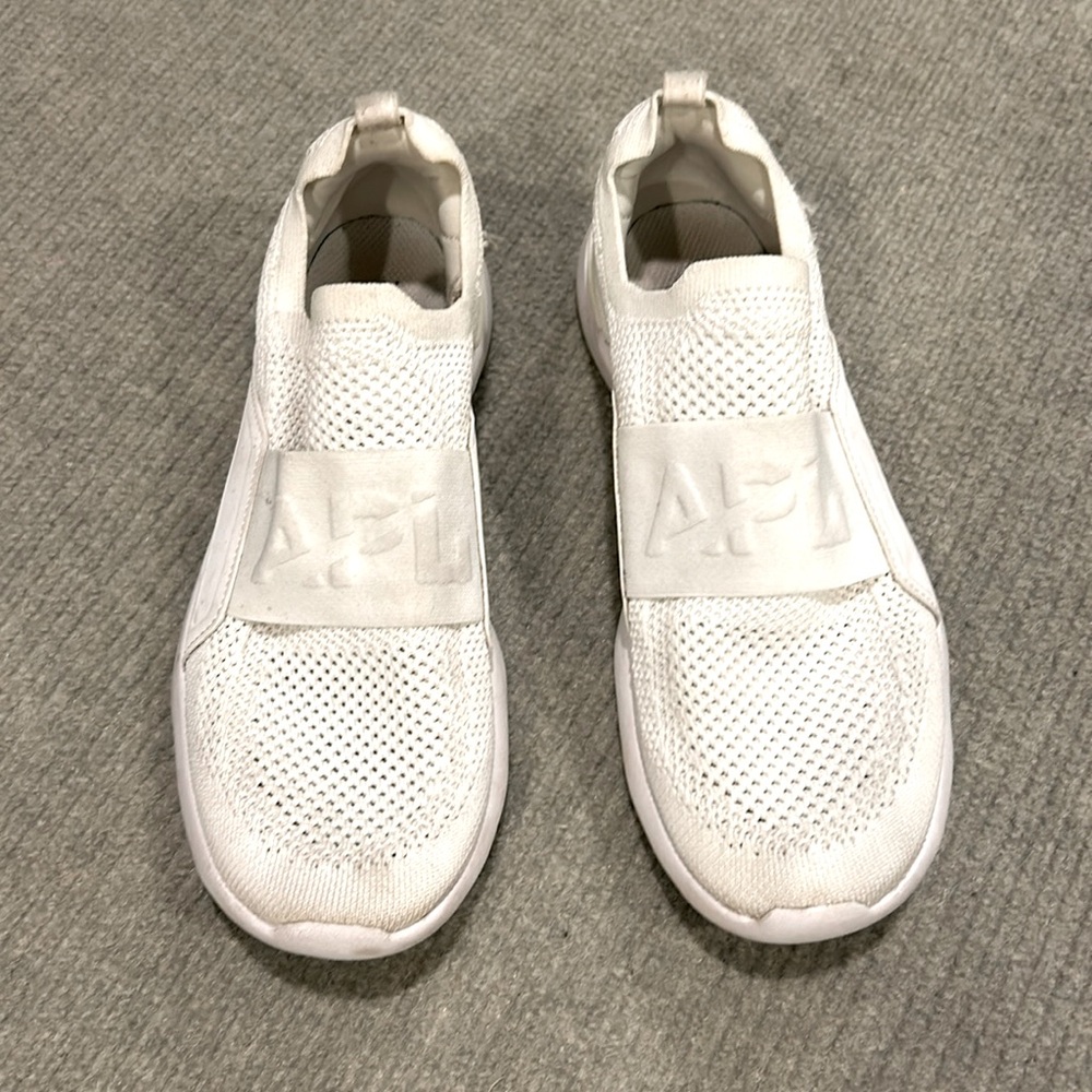 APL White Slip on Sneakers, size 7.5